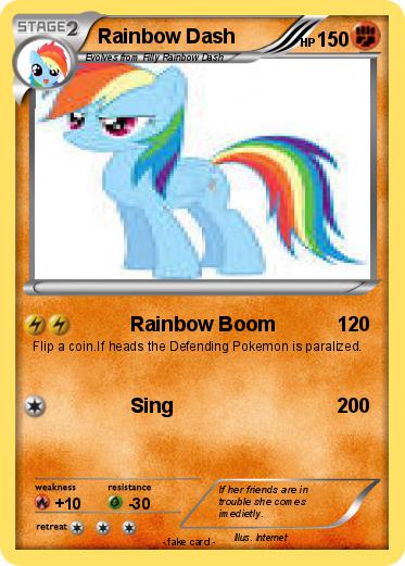 Pokemon Rainbow Dash