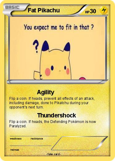 Pokemon Fat Pikachu