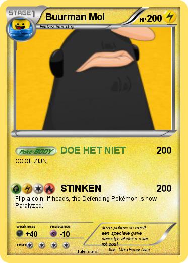 Pokemon Buurman Mol