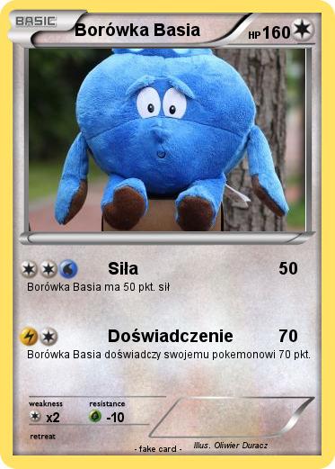 Pokemon Borówka Basia