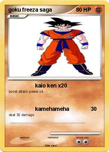 Pokemon goku freeza saga