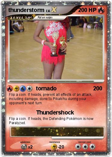 Pokemon thunderstorm