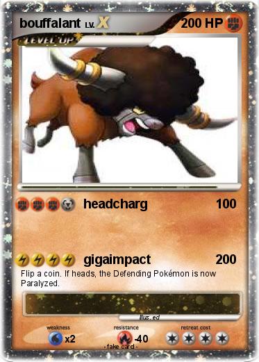 Pokemon bouffalant