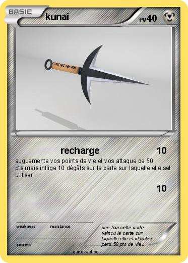 Pokemon kunai