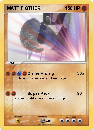 Pokemon MATT FIGTHER