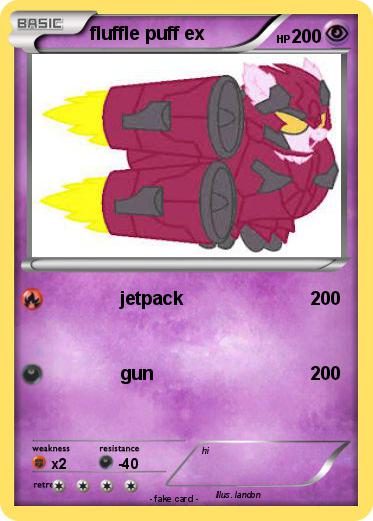 Pokemon fluffle puff ex