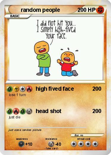 Pokemon random people