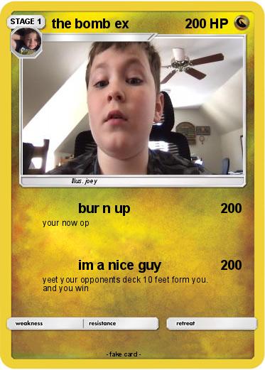 Pokemon the bomb ex