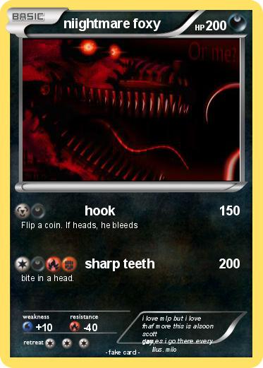 Pokemon niightmare foxy