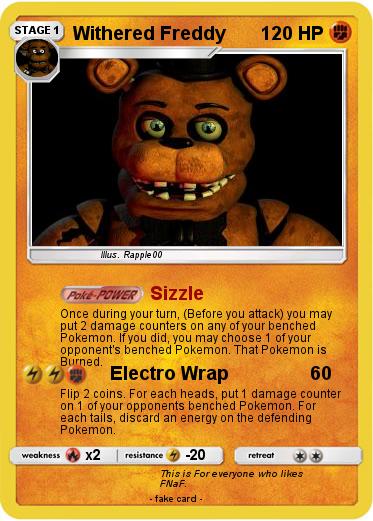 Pokemon Withered Freddy
