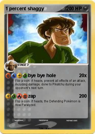 Pokemon 1 percent shaggy