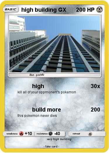 Pokemon high building GX