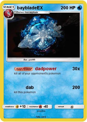 Pokemon baybladeEX