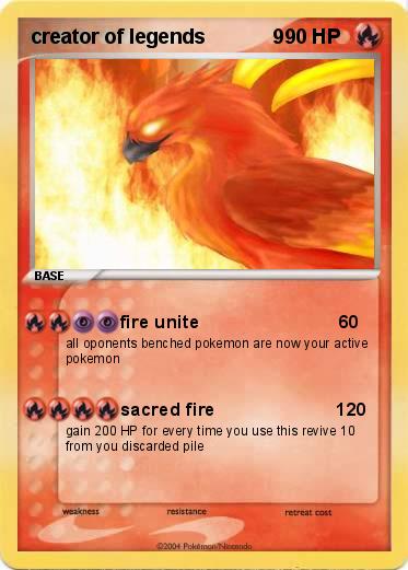 Pokemon creator of legends            9