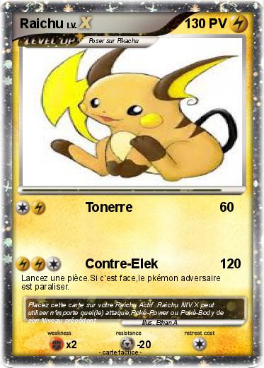 Pokemon Raichu