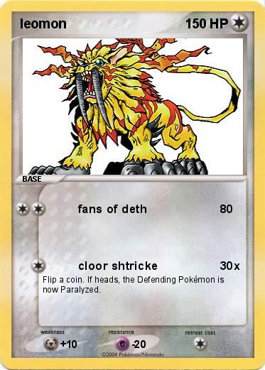 Pokemon leomon