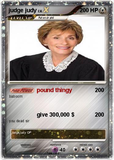 Pokemon judge judy