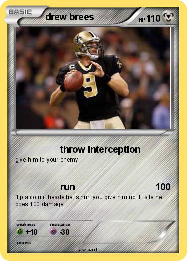 Pokemon drew brees