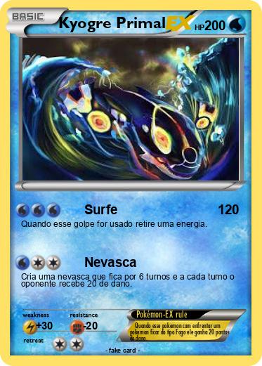 Pokemon Kyogre Primal