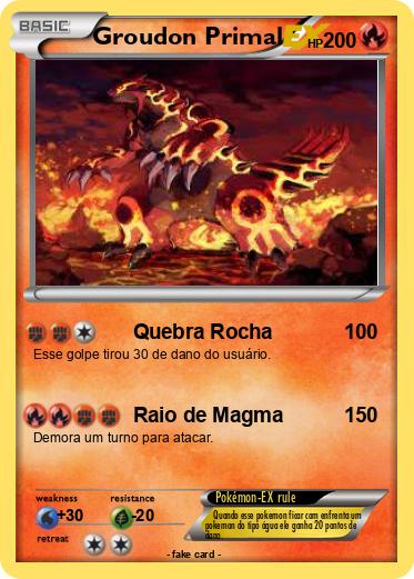 Pokemon Groudon Primal