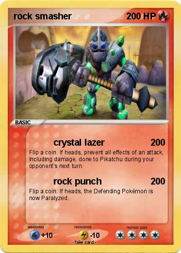 Pokemon rock smasher