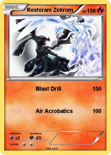 Pokemon Reshiram Zekrom