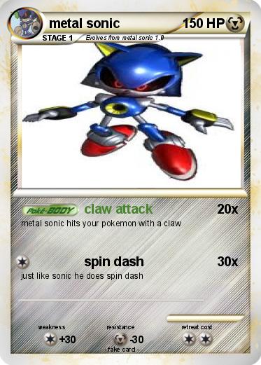 Pokemon metal sonic