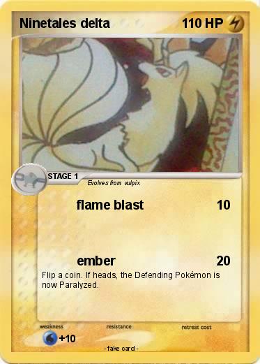 Pokemon Ninetales delta
