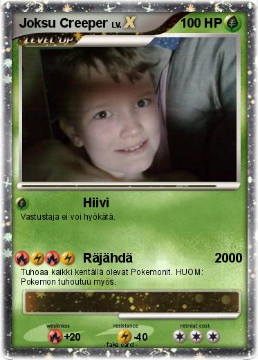Pokemon Joksu Creeper