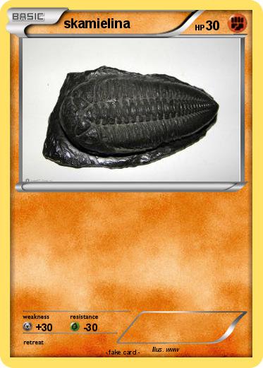 Pokemon skamielina