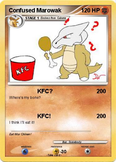 Pokemon Confused Marowak