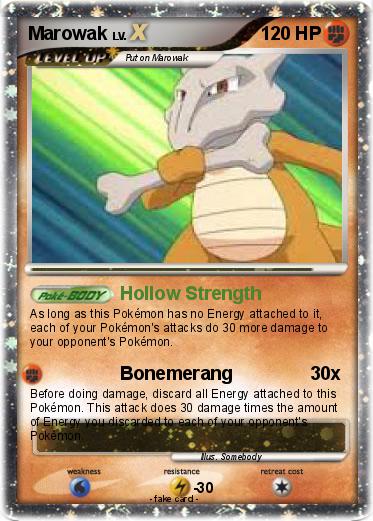Pokemon Marowak