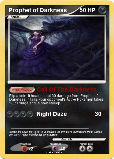 Pokemon Prophet of Darkness