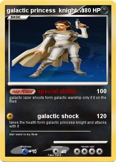 Pokemon galactic princess  knight