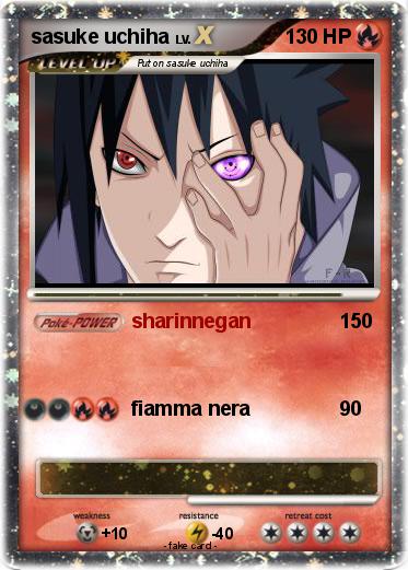 Pokemon sasuke uchiha