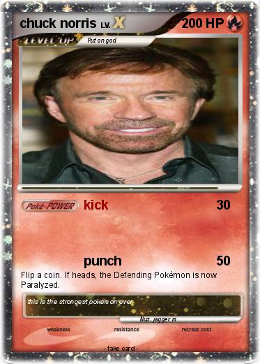 Pokemon chuck norris