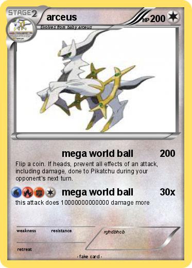 Pokemon arceus