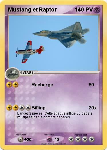 Pokemon Mustang et Raptor