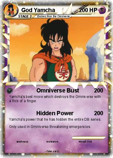 Pokemon God Yamcha