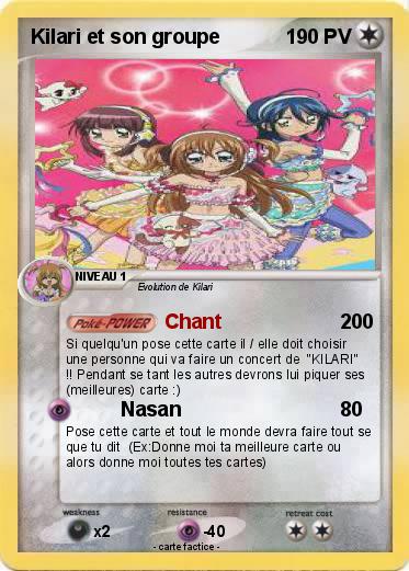 Pokemon Kilari et son groupe