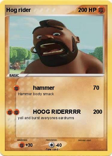 Pokemon Hog rider