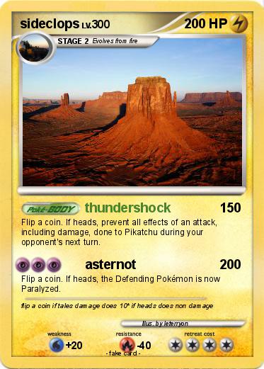 Pokemon sideclops