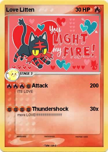 Pokemon Love Litten