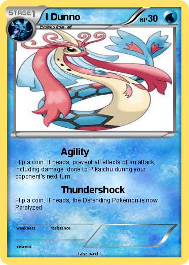 Pokemon I Dunno