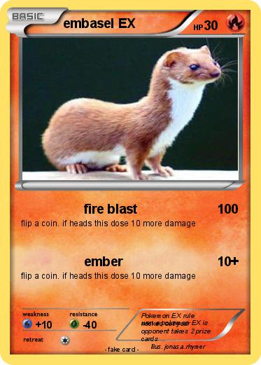 Pokemon embasel EX