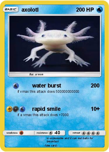 Pokemon axolotl