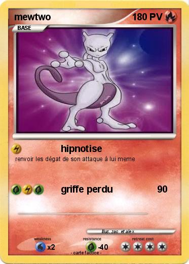 Pokemon mewtwo