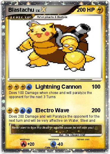 Pokemon Blastachu