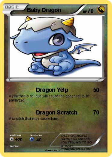 Pokemon Baby Dragon