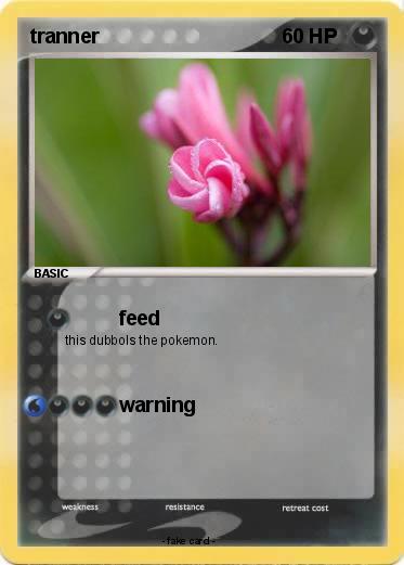 Pokemon tranner